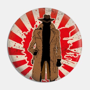 Zenigata Manga and Anime Lupin The Third Pin