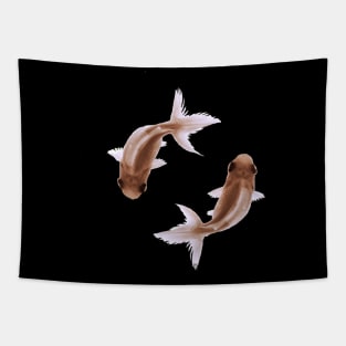 Feng Shui Goldfish Tapestry