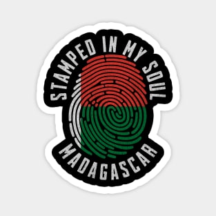 Stamped in My Soul Madagascar Flag Malagasy Pride Magnet