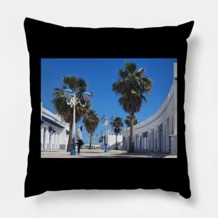 Palm Trees and Tofa7a From Casablanca , Mdiq Pillow