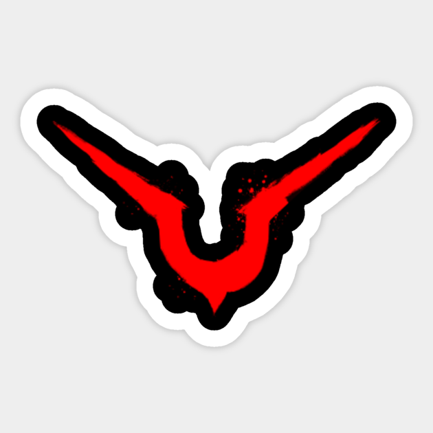 Geass Painted Symbol Code Geass Sticker Teepublic Au Geass Painted Symbol Code Geass Sticker Teepublic Au