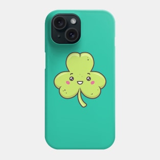 Kawaii Shamrock Phone Case