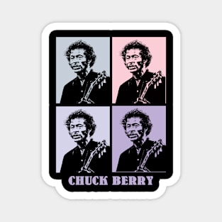 Chuck Berry 1977s Pop Art Magnet