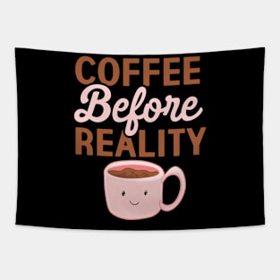 Coffee Before Reality Tapestry