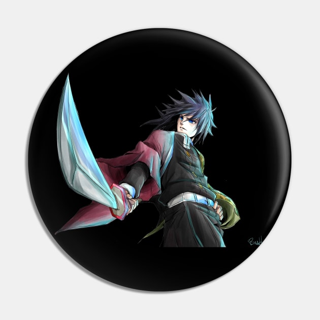 Giyu Tomioka Demon Slayer Pin