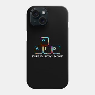 WASD Funny Gamer PC Gaming lover Phone Case