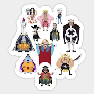 Yoru - Mihawk Sticker for Sale by AnnoMeister