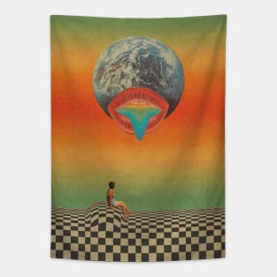 Trippy kiss Tapestry