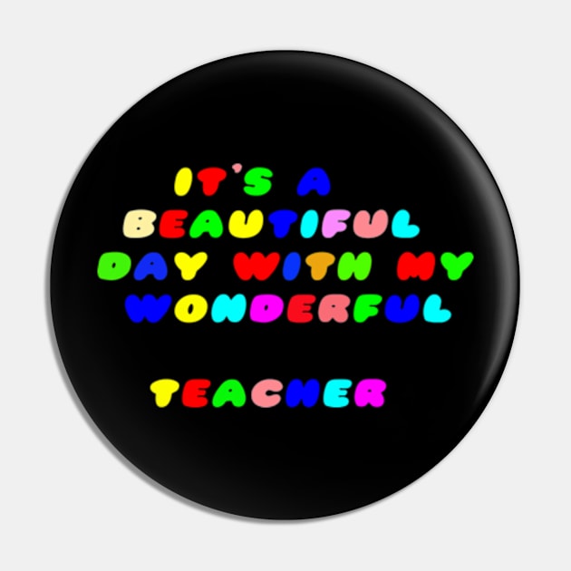 It's a Beautiful Day For Learning,It's abeautiful day,with my wonderful teacher. Pin by NOSTALGIA1'