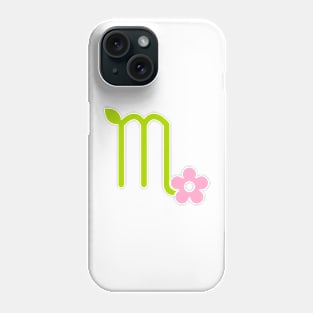 Floral Scorpio Phone Case