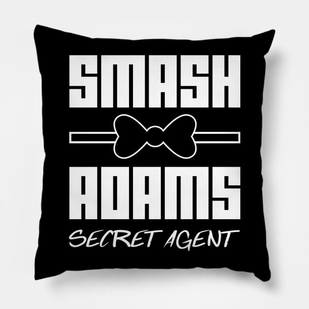 Smash Adams Pillow by creativeartista