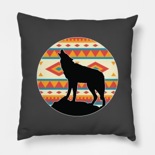 Wolf Pattern - 2 Pillow