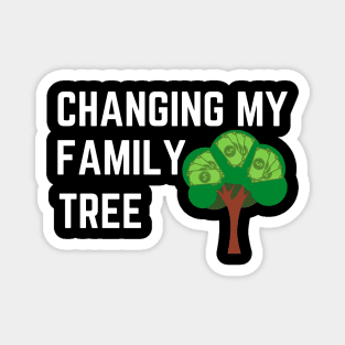 Changing My Family Tree Debt Free Living Magnet