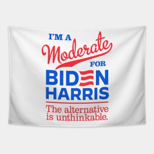 I'm a Moderate For Biden, the alternative is unthinkable Tapestry