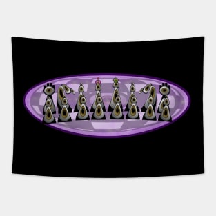 Chess Board Vision Tapestry