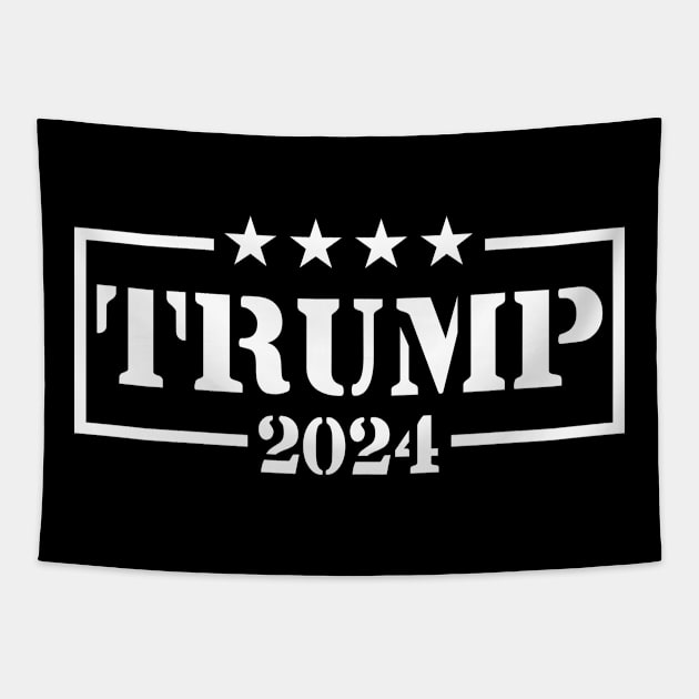 Trump 2024 Tapestry by zooma