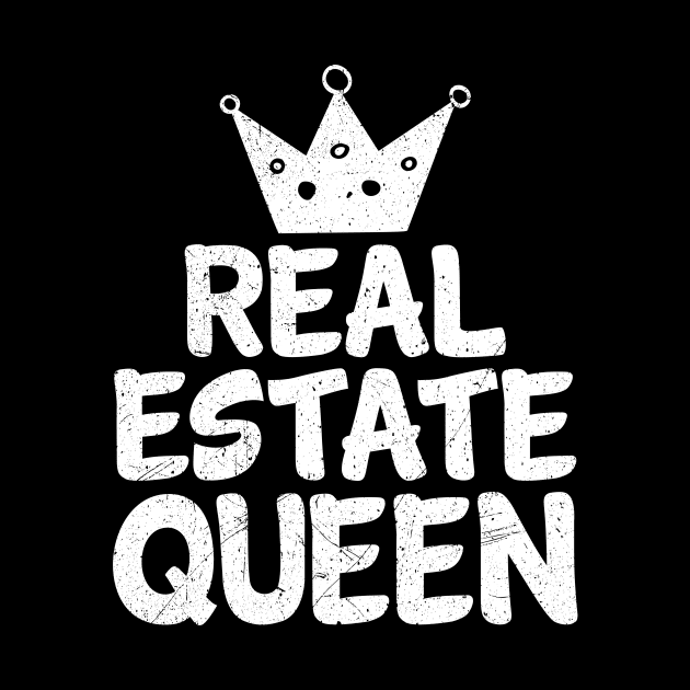 Real Estate Queen Gift Broker Realtor House Seller Gifts by rhondamoller87