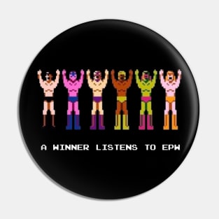 A Winner Listens To EPW Pin