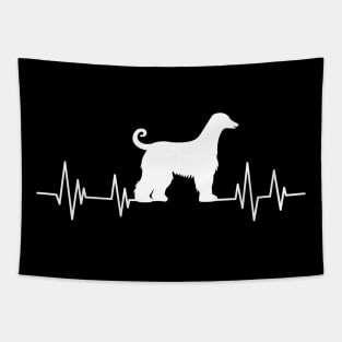 greyhound dog Heartbeat dog Heartbeat greyhound dog Silhouette Tapestry