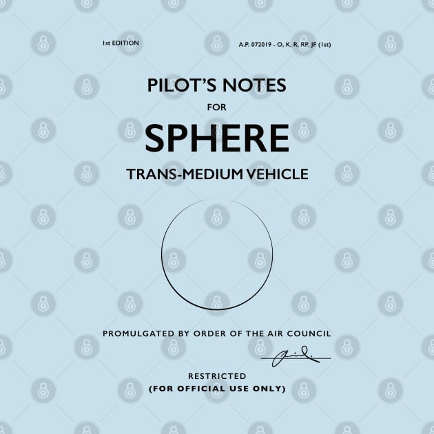 Sphere UAP Pilot Notes by 33oz Creative