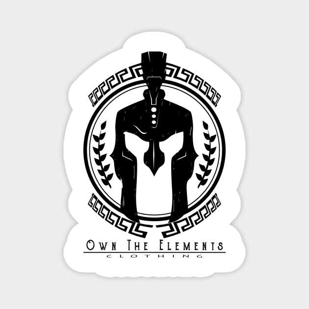 OTE Spartan Helmet Magnet by OwnTheElementsClothing