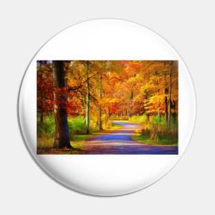 Enveloped in Fall Pin