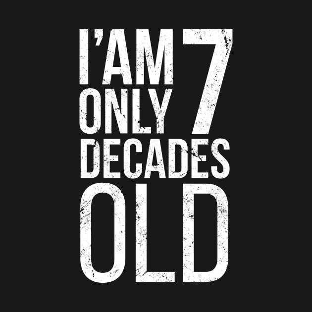 I am Only 7 Decades Old by hoopoe