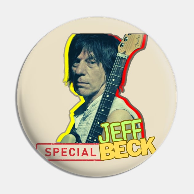 Special Jeff Beck // Retro Style Edition Pin by Katab_Marbun