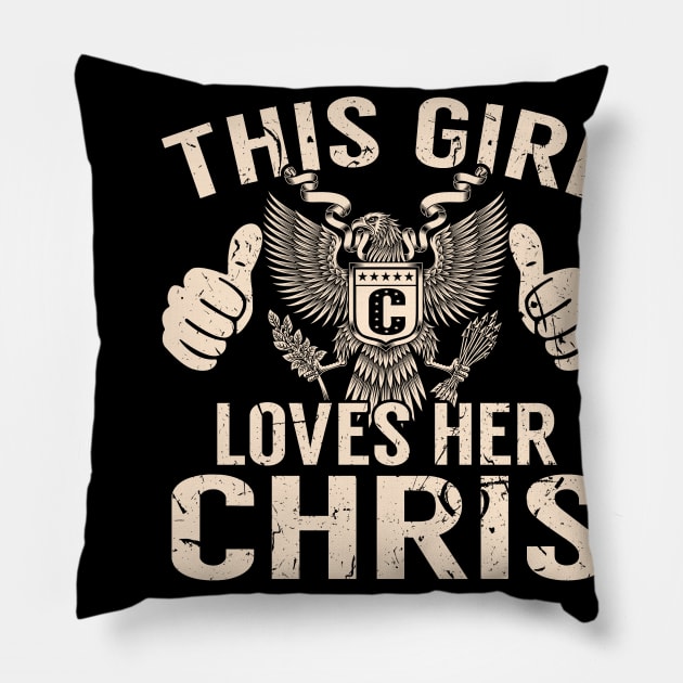CHRIS Pillow by Jeffrey19988