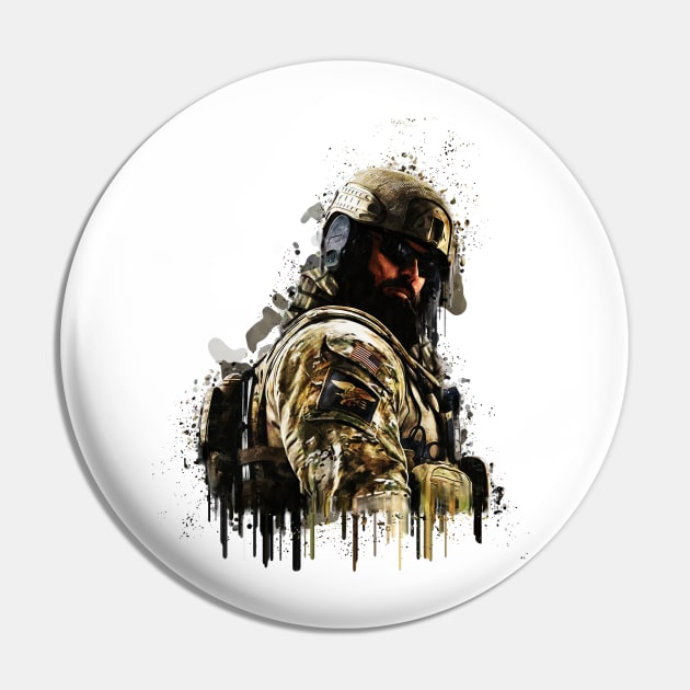 Blackbeard Operator Pin by traxim