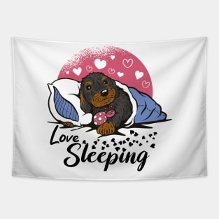 Sleeping Dog Tapestry