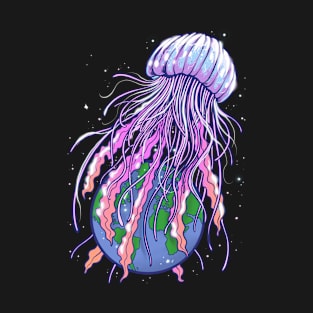 jellyfish hug world T-Shirt