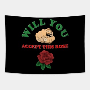 Will you accept this rose, The bachelor, bachelor, rose, bachelorette, chris harrison, bachelor in paradise, the bachelorette, abc, reality tv, funny, love, tv, hannah, bachelor nation, bip, beast, Tapestry