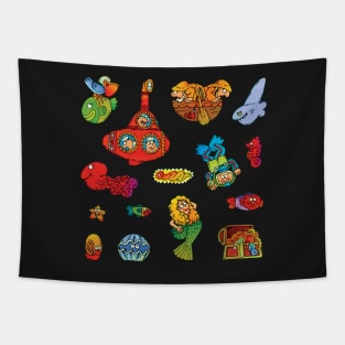 Under the Sea sticker pack Tapestry