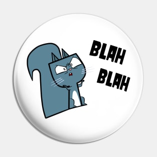 TD Squirrel - Blah Blah Pin