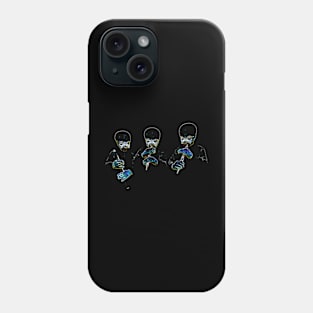 SIMPLE ABSTRACT MUSICAL ALIEN Phone Case