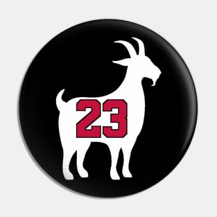 MJ Bulls Goat Pin