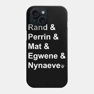 Emond's Field Five Names with Logo. Phone Case