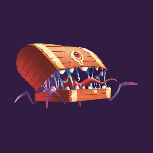 Attack of the chest mimic by kyl_armstrong