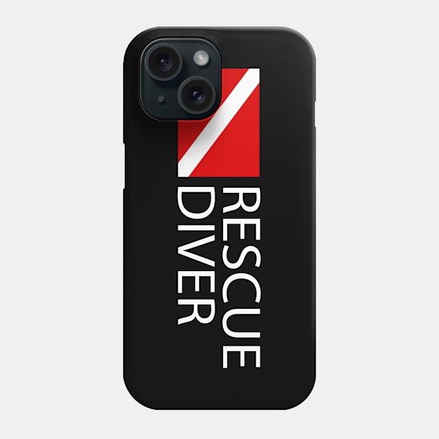 Rescue Diver Phone Case by Jared S Davies