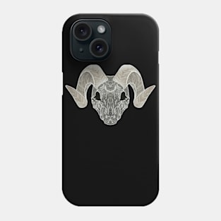 Ram skull Phone Case