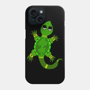 Aboriginal Art - Lizard Hogarth Art Phone Case