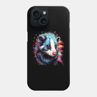 Patriotic Opossum Phone Case