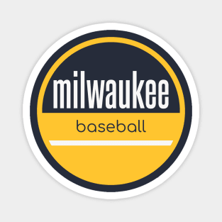 Milwaukee baseball Magnet