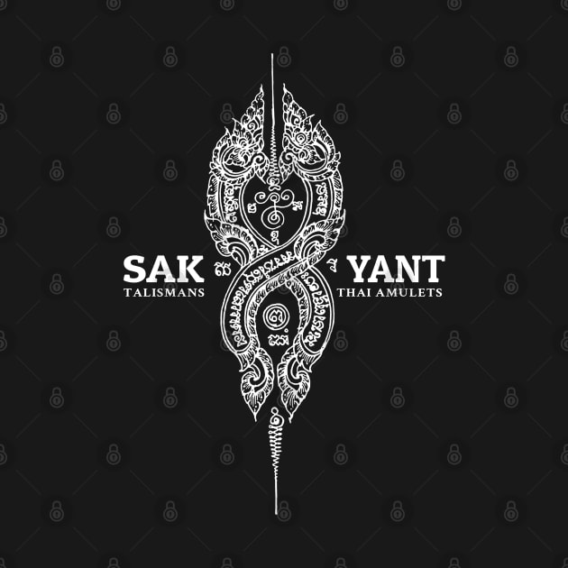 Tattoo Sak Yant Thai Serpent by KewaleeTee