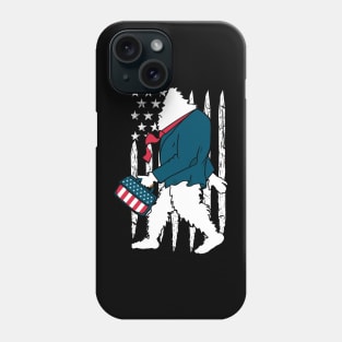 Bigfoot President Day Phone Case