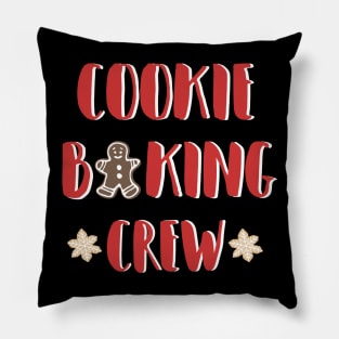 Cookie baking crew, Family Christmas holiday Pillow