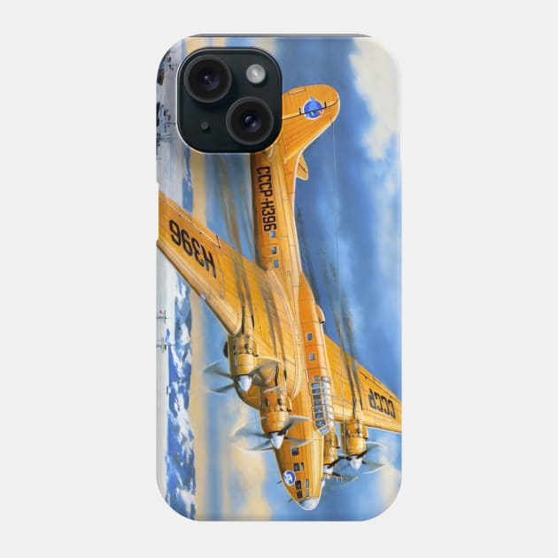 Petlyakov Pe8 Phone Case by Aircraft.Lover