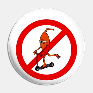 STOP Toy Machine Skateboard Pin