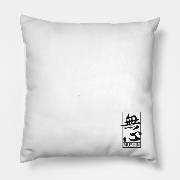 Mushin (Light Background) Pillow by Kaijester